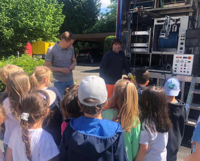 Wasserkreisläufe einfach erklärt – SAL besucht Kita St.Gottfried Lünen-Wethmar