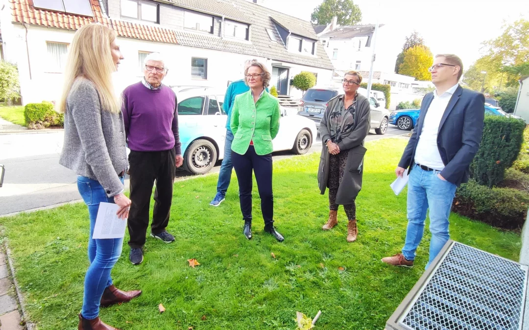 SAL und Eigentümer erhalten Förderung durch Wiederaufbauhilfe NRW für gebäudespezifische Klimaanpassungs-maßnahmen zum Schutz vor Starkregen in Lünen-Süd