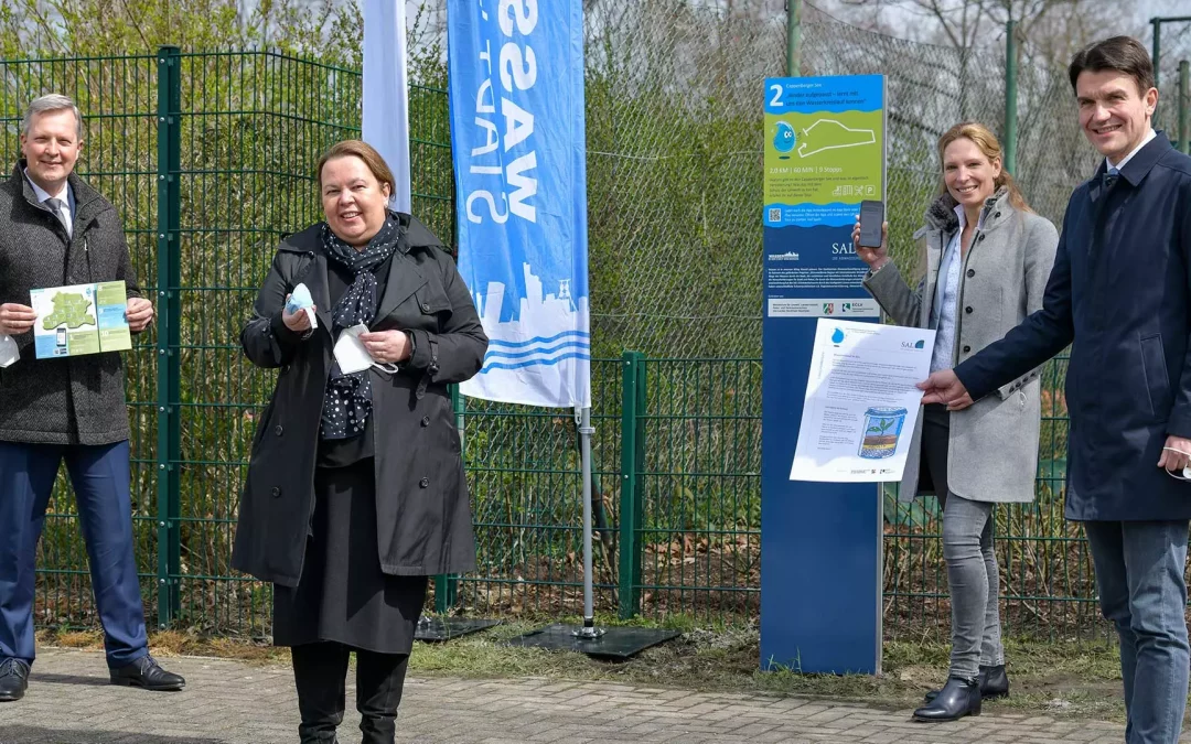 App ans Wasser: Neue Familien-Entdeckertouren zu Regen, Klima & Co.