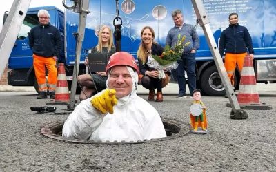 Mitarbeiter des SAL ist Held des Abwassers 2021
