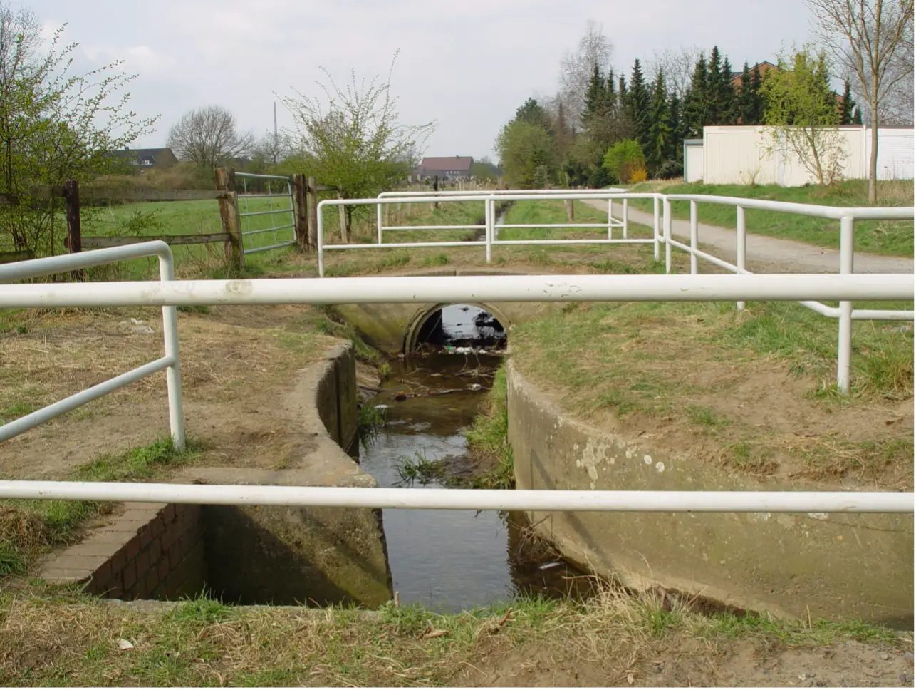 Krempelbach vor der Renaturierung