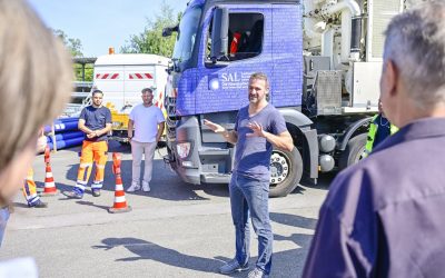 Erfahrungsaustausch vor Ort